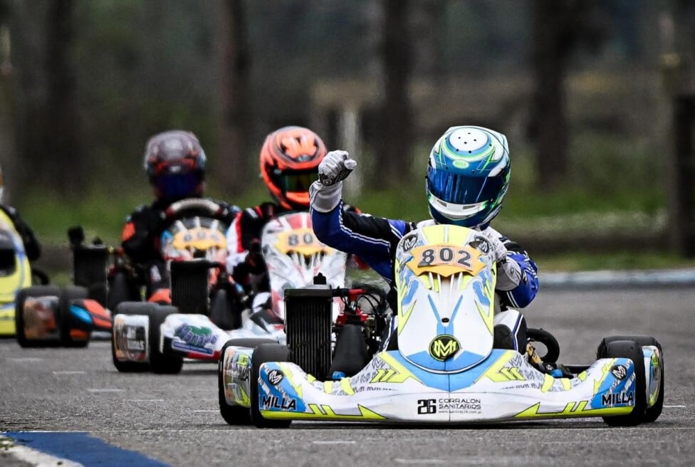 Fausto Schioppa, el pibe ngo de Escobar que se ganó un viaje al Mundial de Rotax en Portugal