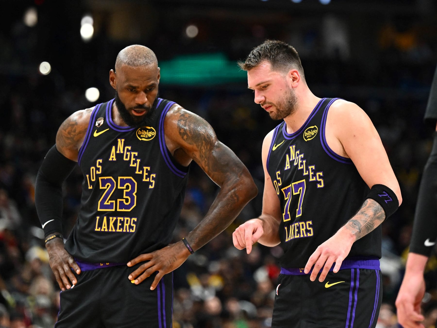 Doncic enchufó los motores y los Lakers pasaron por encima de Utah en la pretemporada