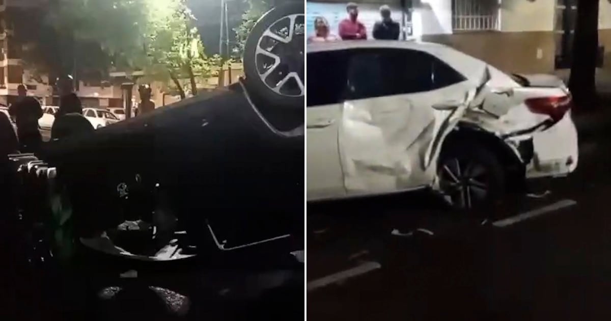 Volcó en Alberdi con 1,79 gramos de alcohol por litro y dejó cinco heridos: quedó detenida