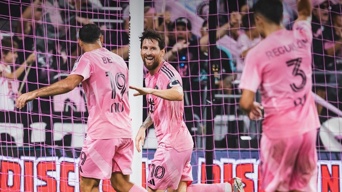 Inter Miami goleó a DC United con una tarde brillante de la dupla Messi-Suárez y cortó la mala racha