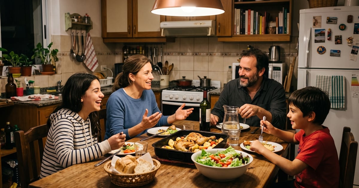 Comer en casa, comer en familia: por qué la mesa compartida sigue siendo la mejor escuela para los chicos