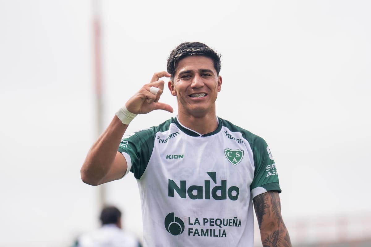 Marabel, el nueve que se florea en Junín y va por la cima de los goleadores ante un River que mira de reojo