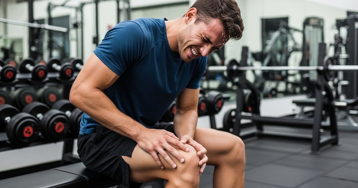 Cuatro fallas técnicas que deterioran la rodilla en el gimnasio y los ajustes que las revierten