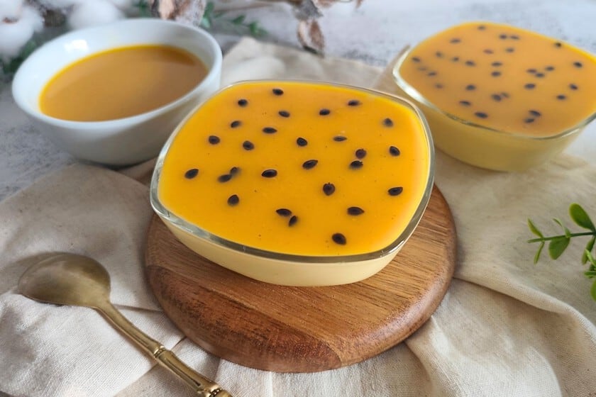 Una mousse de maracuyá para hacerle el aguante al verano sin prender el horno