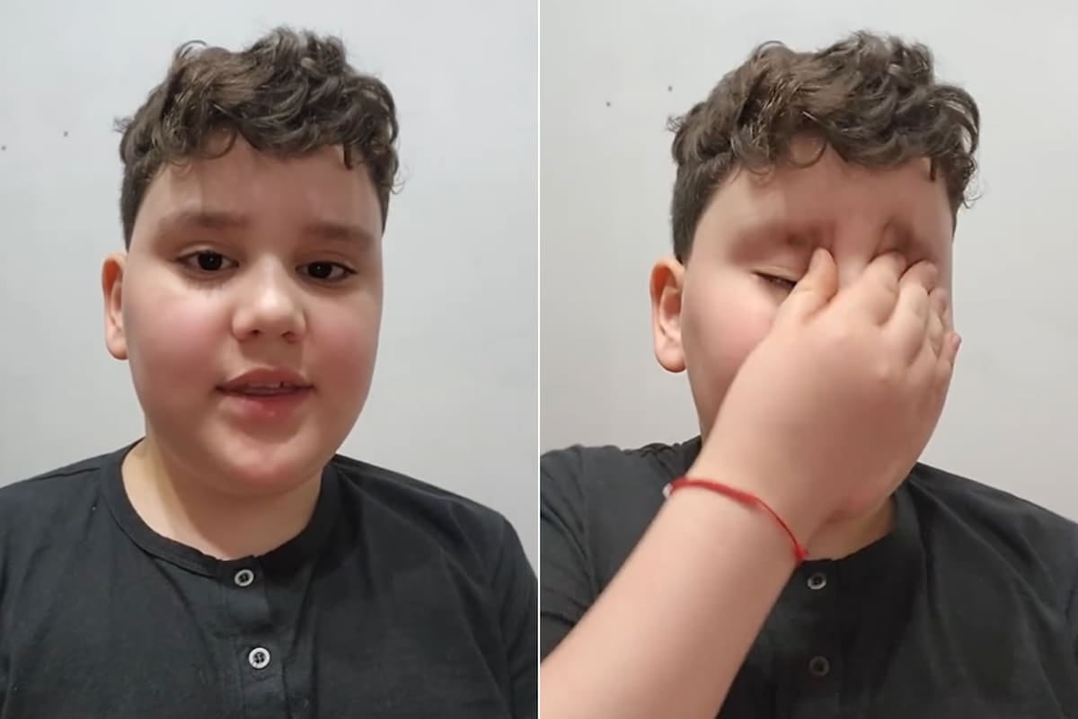 Un nene de nueve años le pidió al público que pare la mano y a mí se me partió algo adentro