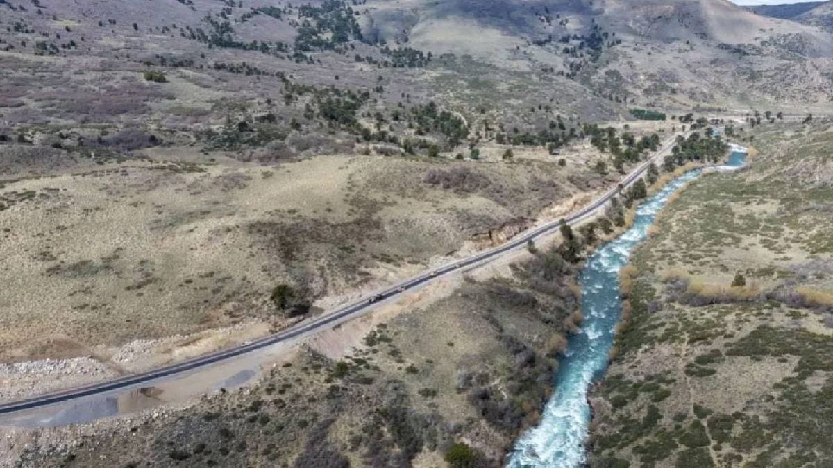 La ruta 23, el camino de los araucarias: arranca el asfalto y se viene el verano sin ripio
