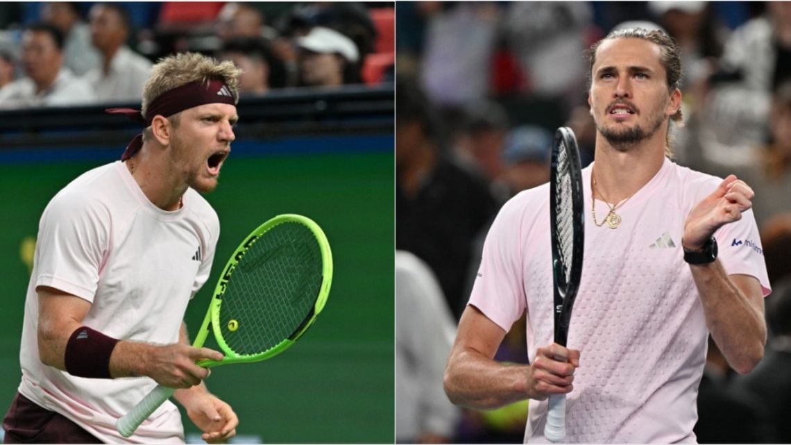 Davidovich Fokina bailó a Zverev en Shanghái y va por su primera corona grande