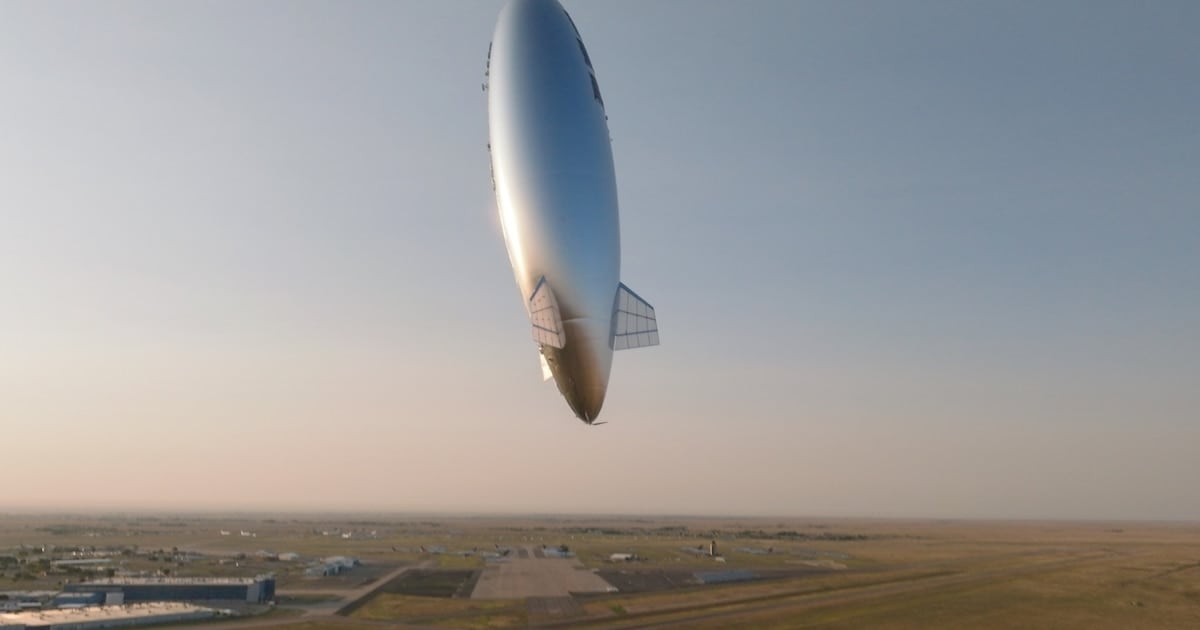 Un dirigible a 17 kilómetros de altura reemplazó por una semana la red celular de una zona de Japón