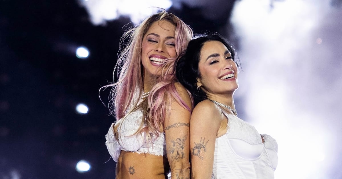 Una noche en River plateletsó a dos novias sobre el escenario
