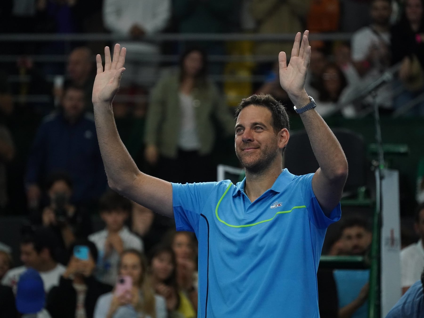 Del Potro vuelve a la puerta de las leyendas del tenis