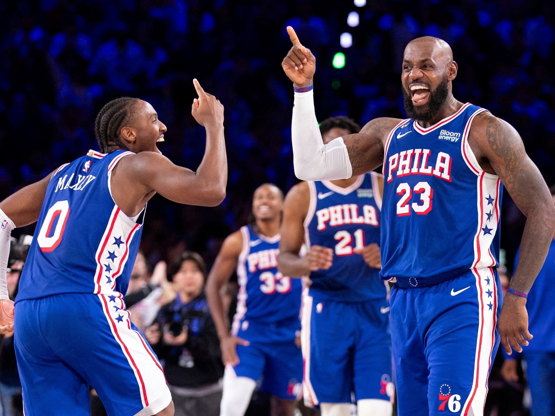 Philadelphia dio vuelta una remontada de manual contra Cleveland en la noche de LeBron