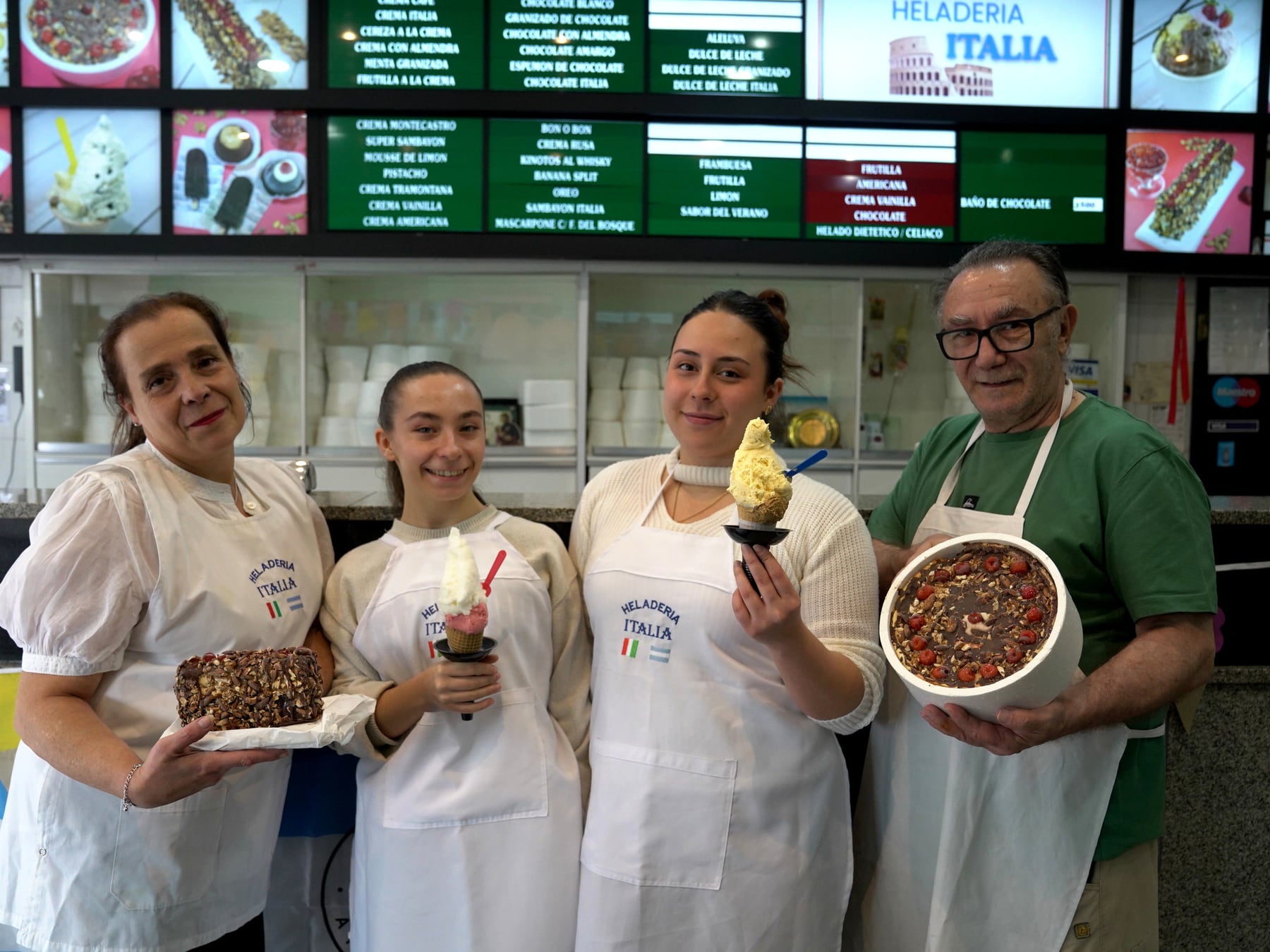 Monte Castro conserva un gelato de barrio con seis décadas de historia